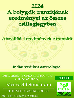 cover image of A 2024-es bolygók tranzitjának eredményei az összes (Hungarian)